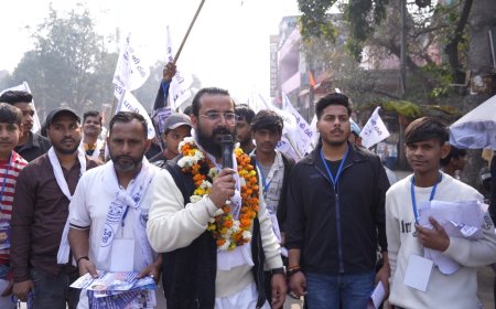 मंगोलपुरी में BS4 पार्टी की विशाल रैली, खिलखिलाकर ने बहुजन समाज की आवाज़ उठाई