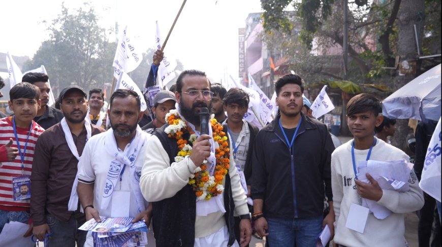 मंगोलपुरी में BS4 पार्टी की विशाल रैली, खिलखिलाकर ने बहुजन समाज की आवाज़ उठाई