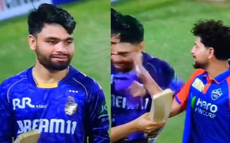 आईपीएल में फिर बवाल, मैच खत्म होते ही कुलदीप यादव ने रिंकू सिंह को मारे कई चांटे, वीडियो वायरल