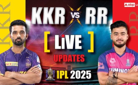 KKR vs RR Live Score: कोलकाता ने टॉस जीतकर चुनी बैटिंग, राजस्थान में 3 बड़े बदलाव; देखें प्लेइंग इलेवन