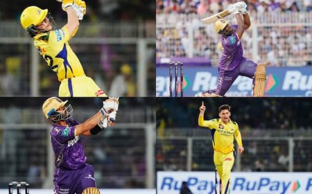 60 रन पर गिर गए थे 5 विकेट, फिर 'जूनियर एबी डिविलियर्स' ने दुबे संग मचाई तबाही; CSK ने कोलकाता को 2 विकेट से हराया