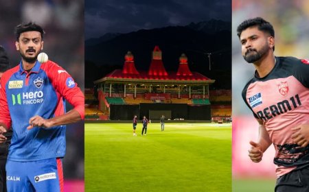 PBKS vs DC Pitch Report: धर्मशाला में आज भिड़ेंगी पंजाब और दिल्ली, जानिए मौसम का हाल और पिच रिपोर्ट