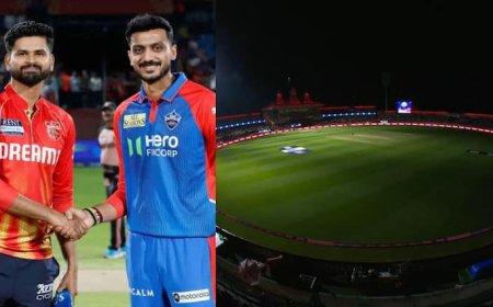 पाकिस्तान के नाकाम हमले के बीच पंजाब-दिल्ली मैच रद्द, धर्मशाला स्टेडियम में हुआ कम्पलीट ब्लैकआउट