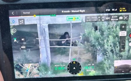 हाथों में बंदूकें, चेहरों पर खौफ... ड्रोन फुटेज में नजर आया आतंकियों का डर, त्राल एनकाउंटर का वीडियो वायरल