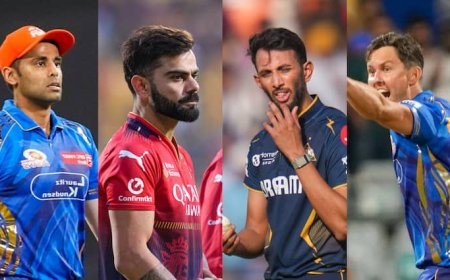 IPL 2025 में फिर शुरू हुई ऑरेंज, पर्पल कैप की लड़ाई, देखें किसके नाम हैं सबसे ज्यादा छक्के-चौके