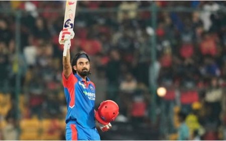 DC vs GT: दिल्ली में गरजा केएल राहुल का बल्ला, 3 साल बाद IPL में जड़ा शतक; 5वीं सेंचुरी से लूटी महफिल