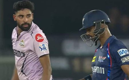 निकोलस पूरन को मोहम्मद सिराज ने किया स्लेज, LSG बल्लेबाज ने फिर जो किया आप सोच नहीं सकते, देखें वीडियो