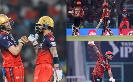 173 पर गिरे थे 3 विकेट, फिर ढह गई RCB की पूरी टीम; हैदराबाद ने 42 रनों से रौंदा