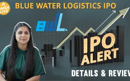IPO ALERT: Blue Water Logistics IPO में जाने Price Band, Allotment Status & Full Review | Paisa Live