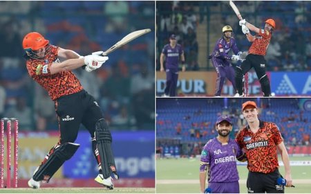 पहले ट्रेविस हेड ने धोया, फिर हेनरिक क्लासेन गरजे, 37 गेंद में जड़ा शतक; बनाया IPL का तीसरा सबसे बड़ा टोटल