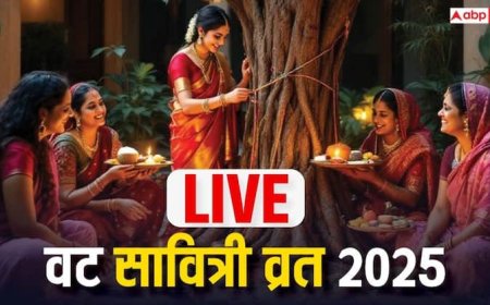 Vat Savitri Vrat 2025 Live: वट सावित्री व्रत आज, जानें पूजा का मुहूर्त, विधि, शुभ योग, मंत्र और कथा