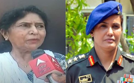 कर्नल सोफिया की मां हुईं इमोशनल, पीएम मोदी के रोड शो में पहुंचकर बोलीं- 'हमने उनका...'