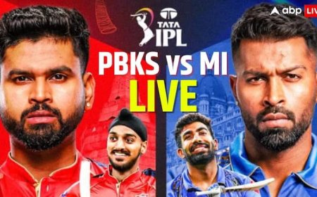 PBKS vs MI Live Score: पंजाब ने जीता टॉस, मुंबई की पहले बल्लेबाजी, टॉप-2 की लड़ाई में किसकी होगी जीत?