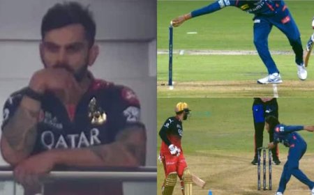 Watch: दिग्वेश राठी पर आग बबूला हुए विराट कोहली, गुस्से में शीशे पर मारी बोतल; वीडियो वायरल