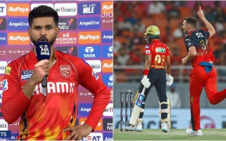 पंजाब किंग्स के कप्तान श्रेयस अय्यर ने बताया RCB से हार का कारण, बोले- हम लड़ाई हारे हैं, युद्ध नहीं...