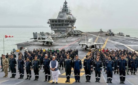 'चार हिस्सों में बंट जाएगा पाकिस्तान, अगर...' रक्षामंत्री राजनाथ सिंह ने INS विक्रांत से पाकिस्तान को दी कड़ी चेतावनी