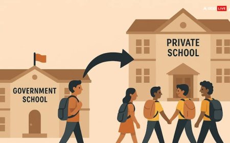 सरकारी स्कूलों छोड़ रहे स्टूडेंट्स, प्राइवेट स्कूलों में बढ़ रहा दाखिला, शिक्षा मंत्रालय ने जताई चिंता