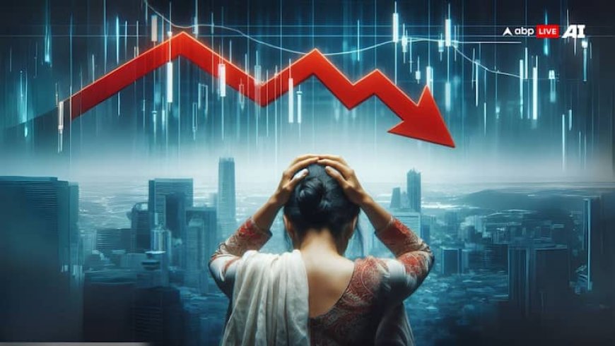 टूटा रुपया, फिसला बाजार..., भारत-पाकिस्तान तनाव से 872 अंक गिरा सेंसेक्स, निफ्टी 24000 के नीचे