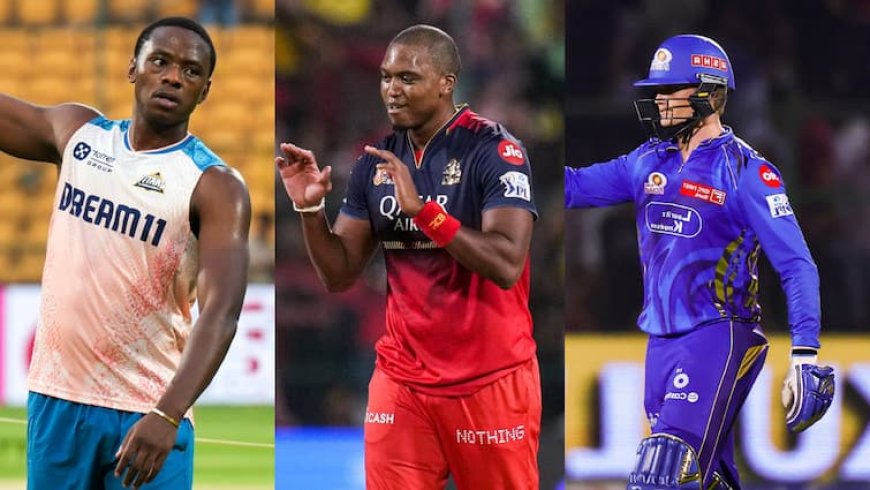 MI, RCB, GT समेत 6 टीमों को लगा झटका, साउथ अफ्रीका ने अपने प्लेयर्स को वापस बुलाया!