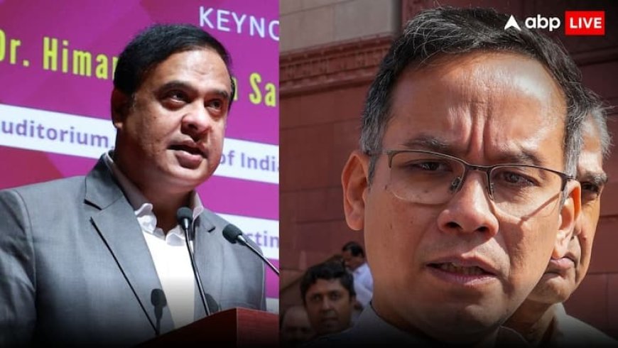 'आडवाणी ने पाकिस्तान जाकर जिन्ना की तारीफों के पुल बांधे, पीएम मोदी ने...’, हिमंत बिस्वा सरमा पर गौरव गोगोई का पलटवार