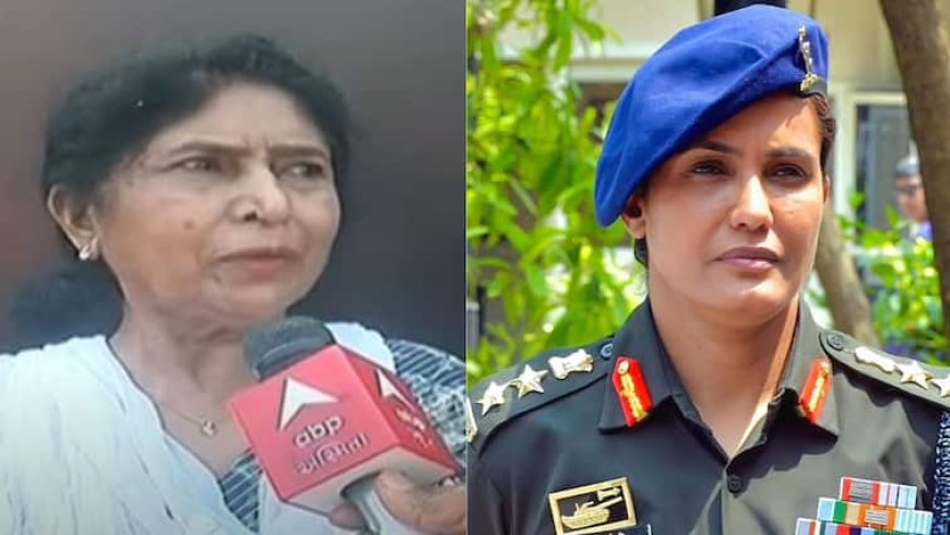 कर्नल सोफिया की मां हुईं इमोशनल, पीएम मोदी के रोड शो में पहुंचकर बोलीं- 'हमने उनका...'
