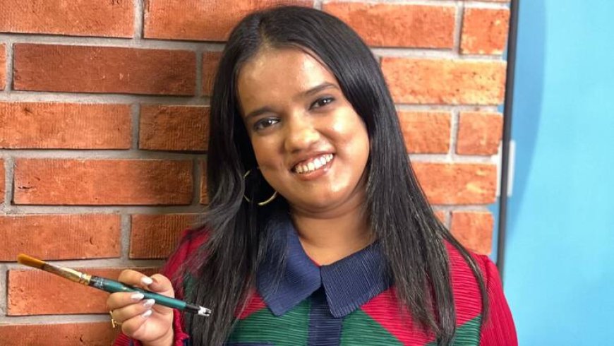 दिल की अनकही आवाज को रंगों में पिरोती काशवी जैन, बिना ट्रेनिंग बनीं कमाल की आर्टिस्ट