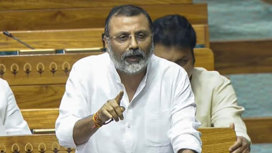 बीजेपी सांसद निशिकांत दुबे ने साधा गांधी परिवार पर निशाना, ‘गांधी होना आसान नहीं’