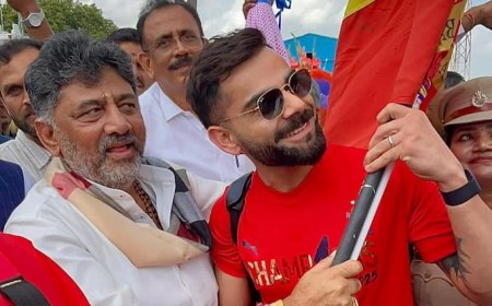 IPL 2025: 'हर कोई खुश है..., मैं कोहली को चट्टान...', RCB टीम का स्वागत करने के बाद जानिए क्या बोले उप मुख्यमंत्री डीके शिवकुमार