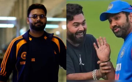 इंग्लैंड जा रहे ऋषभ पंत से किसने पूछा- रोहित शर्मा कहां है, इंडियन क्रिकेटर ने जो जवाब दिया उसका वीडियो वायरल