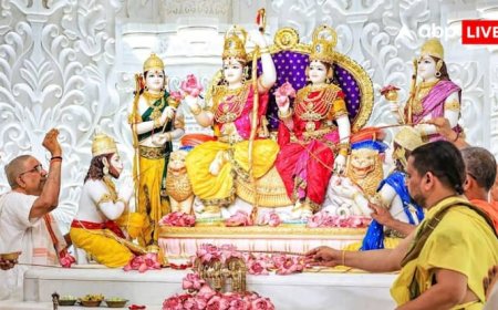 राम दरबार की मू्र्ति बनाते समय हुआ चमत्कार! मूर्तिकार बोले- एक ही शिला थी, लेकिन प्रभु राम...