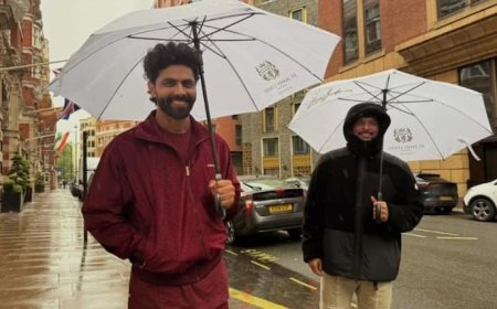 IND vs ENG: इंग्लैंड में अभ्यास से पहले भारतीय क्रिकेटर्स का सैर-सपाटा, बारिश में यूं लिए मजे