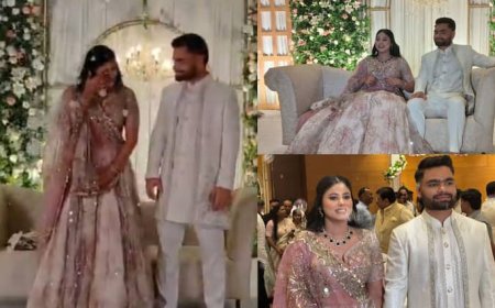 Rinku Singh-Priya Saroj Engagement: रिंकू सिंह ने पहनाई अंगूठी तो भावुक हुई प्रिया सरोज, नहीं रोक पाई आंसू; देखें सगाई की Inside Pics