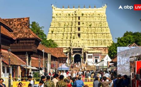 पद्मनाभस्वामी मंदिर में 270 साल बाद हुआ दुर्लभ 'महाकुंभाभिषेकम', सैकड़ों की संख्या में श्रद्धालुओं ने किए दर्शन