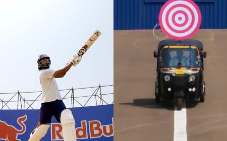 केएल राहुल ने खेला चलते ट्रक पर क्रिकेट, फिर ऑटोरिक्शा पर साधा निशाना; अनोखे चैलेंज का वीडियो वायरल