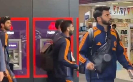 पहले टेस्ट के लिए लीड्स पहुंची टीम इंडिया, 20 जून से है मैच; बुमराह-जडेजा समेत पूरी टीम दिखी एकसाथ