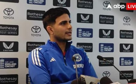 Shubman Gill PC: लीड्स टेस्ट से पहले इंग्लैंड में गरजे शुभमन गिल, बोले- 'मैं बल्लेबाज के तौर पर खेलना चाहता हूं और...'