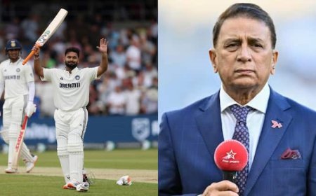 IND VS ENG: ऋषभ पंत के 'जबरा फैन' बने सुनील गावस्कर, ऑस्ट्रेलिया में 'स्टूपिड' तो इंग्लैंड में सेंचुरी के बाद कही बड़ी बात