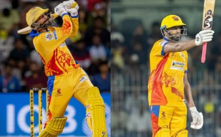 TNPL 2025 : अश्विन बने 'सहवाग', वरुण चक्रवर्ती ने दिखाया 'धोनी' वाला फिनिश! TNPL के रोमांचक मुकाबले में डिंडीगुल ड्रैगन्स ने मारी बाजी