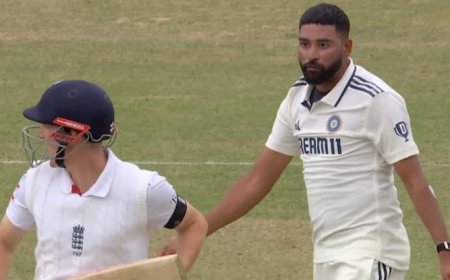 Watch: मैदान पर भिड़े मोहम्मद सिराज और हैरी ब्रूक, भारतीय गेंदबाज ने दिखाई आंख तो बल्लेबाज ने किया कुछ ऐसा सोच नहीं सकते