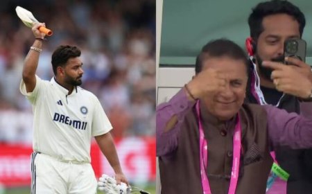 IND VS ENG: स्टूपिड स्टूपिड कहने वाले सुनील गावस्कर ने किया इशारा, ऋषभ पंत ने दिया अनोखा जवाब; वीडियो वायरल