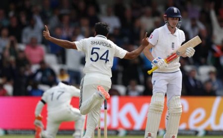 मजेदार रहा दूसरा सेशन, एकदम से पलटा लीड्स टेस्ट; शार्दुल ने जगाई भारत की जीत की उम्मीद