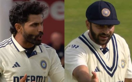 Ravindra Jadeja vs Shardul Thakur: लाइव मैच में भिड़ गए रवींद्र जडेजा और शार्दुल ठाकुर! जमकर लड़ने लगे इंडियन खिलाड़ी!