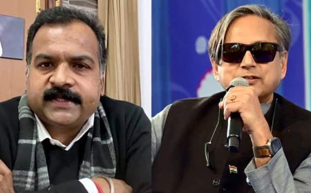 'आजाद चिड़िया को भी आसमान में डर रहता है', शशि थरूर पर बरसे अब ये कांग्रेस नेता