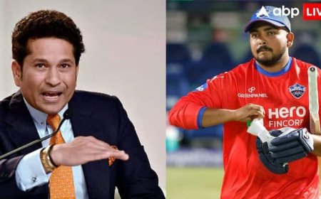 'सही रास्ते पर आजा, जैसे...', सचिन तेंदुलकर ने पृथ्वी शॉ को लगाई फटकार; जानें क्या कहा