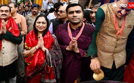भगवान जगन्नाथ की रथयात्रा में शामिल हुआ अडानी परिवार, 'प्रसाद सेवा' में बंटाया हाथ, देखिए तस्वीरें