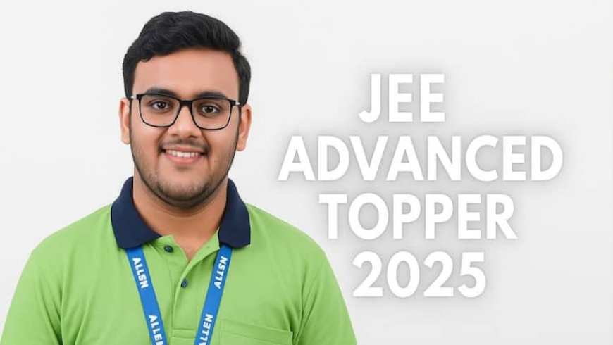 Rajit Gupta AIR 1: जेईई एडवांस्ड परीक्षा में कोटा के रजित गुप्ता ने मारी बाजी, बने ऑल इंडिया टॉपर