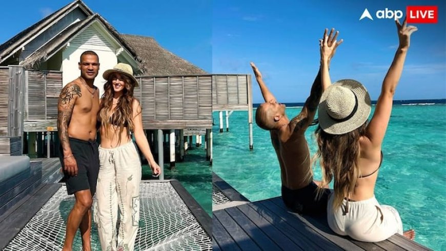 समंदर किनारे बिना शर्ट के प्यार का इजहार, GF के साथ शिखर धवन के रोमांटिक तस्वीरें आई सामने