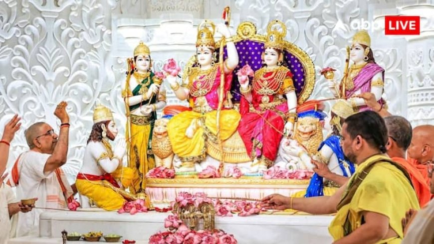 राम दरबार की मू्र्ति बनाते समय हुआ चमत्कार! मूर्तिकार बोले- एक ही शिला थी, लेकिन प्रभु राम...