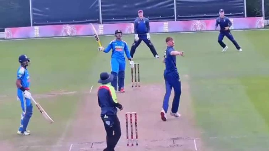 9वें नंबर के बल्लेबाज ने जड़ा शतक, वैभव सूर्यवंशी की टीम ने बनाए 442 रन, इंग्लैंड में जीती भारत की U19 टीम