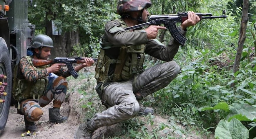जम्मू-कश्मीर के जंगलों में घुसे आतंकी, सुरक्षाबलों ने घेरा, एनकाउंटर जारी